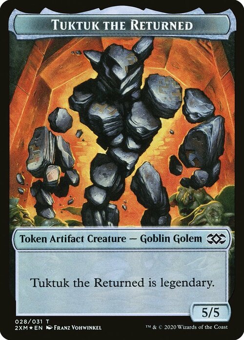 Human Soldier // Tuktuk the Returned Card Back