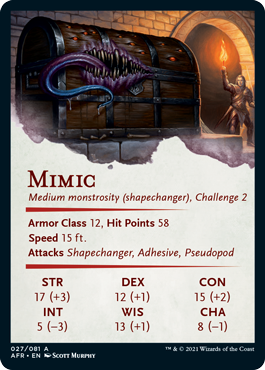 Art Series: Mimic Card Back