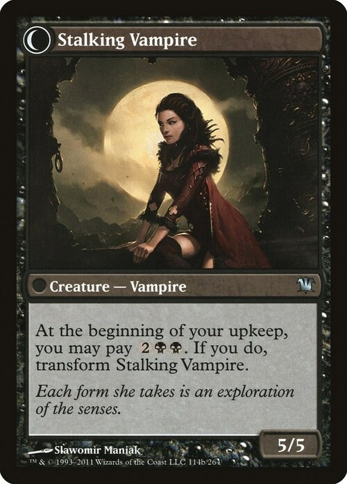 Screeching Bat // Stalking Vampire Card Back