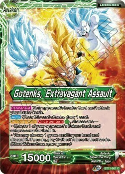 Gotenks // Gotenks, Extravagant Assault Card Back