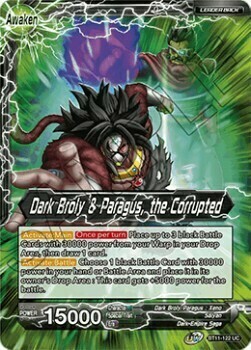 Dark Broly & Paragus // Dark Broly & Paragus, the Corrupted Card Back