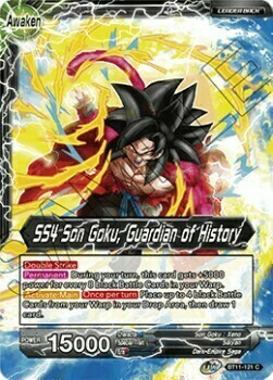 Son Goku // SS4 Son Goku, Guardian of History Card Back