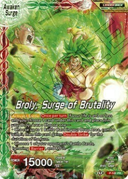 Broly // Broly, Surge of Brutality Card Back