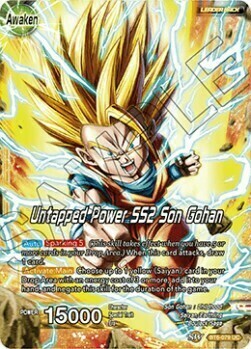 Son Gohan // Untapped Power SS2 Son Gohan Card Back