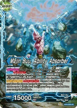 Majin Buu // Majin Buu, Assorbitore di Potere Card Back