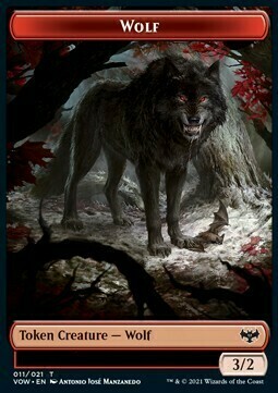 Treasure // Wolf Card Back