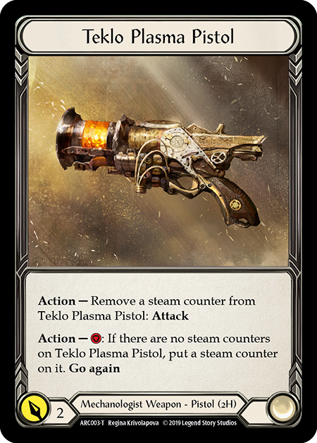 Azalea // Teklo Plasma Pistol Card Back