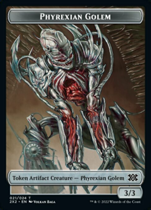 Drake // Phyrexian Golem Card Back