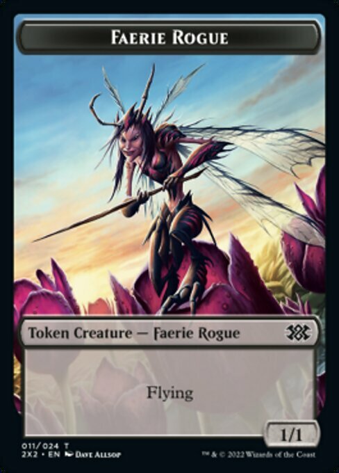 Aven Initiate // Faerie Rogue Card Back