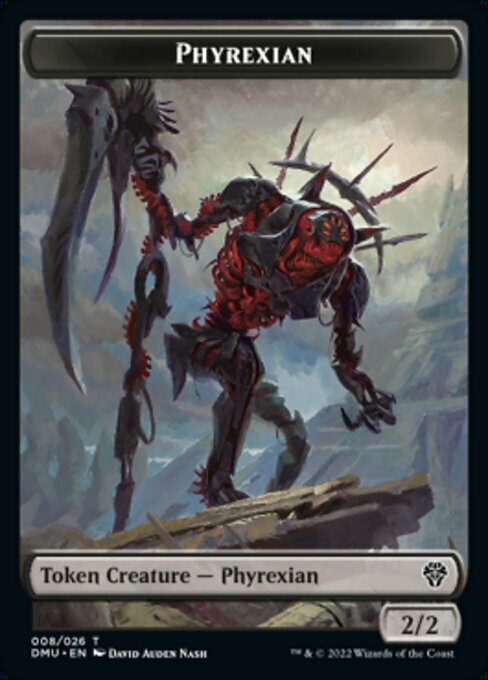 Knight // Phyrexian Card Back