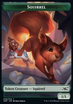 Storm Crow // Squirrel Card Back