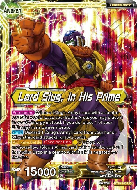 Lord Slug // Lord Slug, in His Prime Card Back