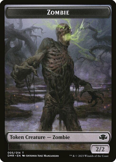 Elemental // Zombie Card Back