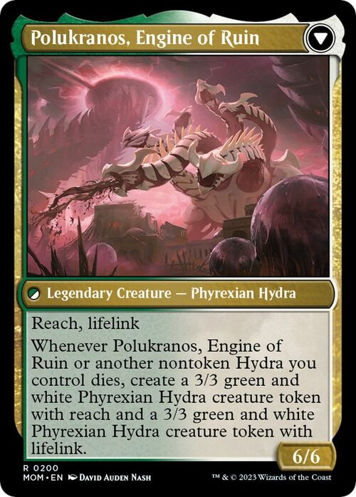 Polukranos Reborn // Polukranos, Engine of Ruin Card Back