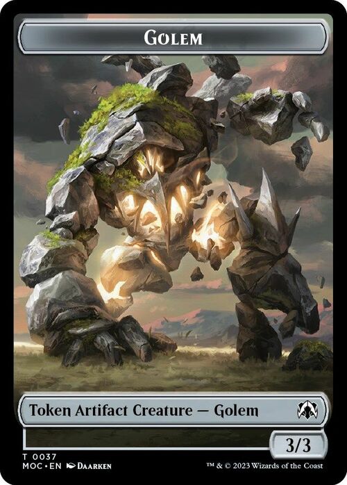 Clue // Golem Card Back