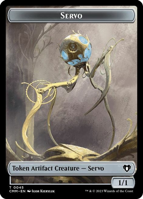 Teferi, Temporal Archmage Emblem // Servo Card Back