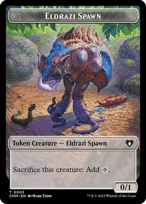 Zombie // Eldrazi Spawn Card Back