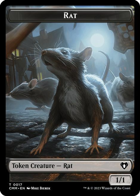 Rat // The Monarch Card Back