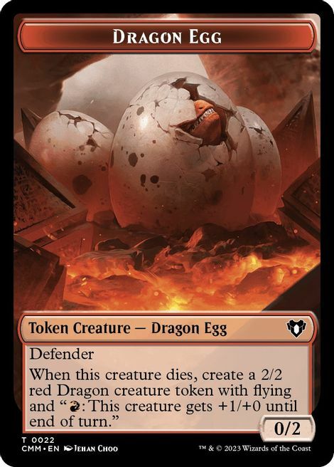 The Monarch // Dragon Egg Card Back