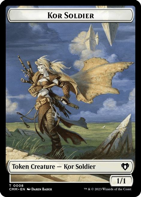 Kor Soldier // Treasure Card Back