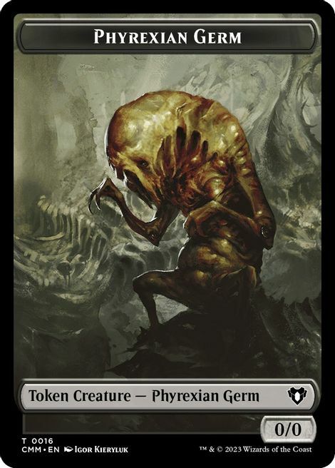 Phyrexian Germ // Thopter Card Back