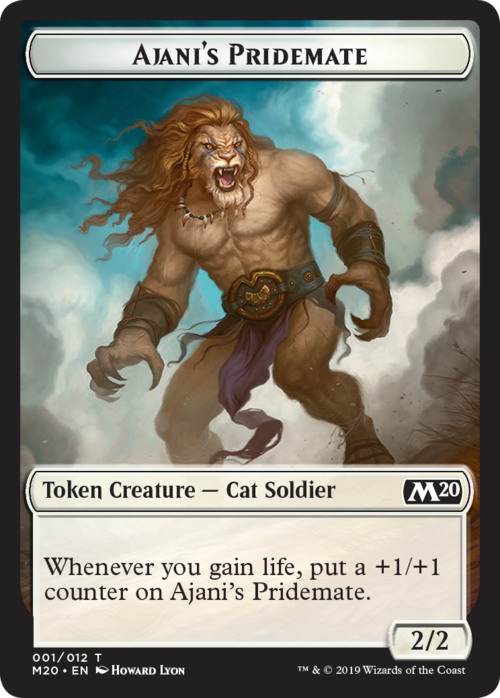 Spirit // Ajani's Pridemate Parte Posterior