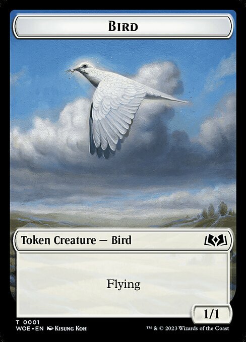 Food // Bird Card Back