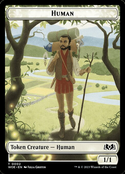 Human // Food Card Back