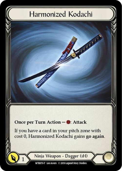 Anothos // Harmonized Kodachi Card Back