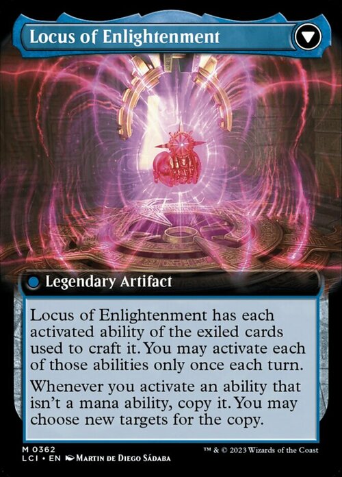 The Enigma Jewel // Locus of Enlightenment Card Back