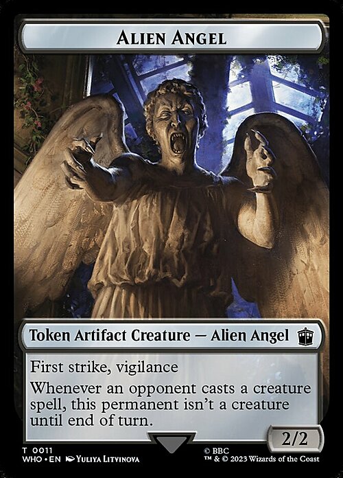 Dalek // Alien Angel Card Back