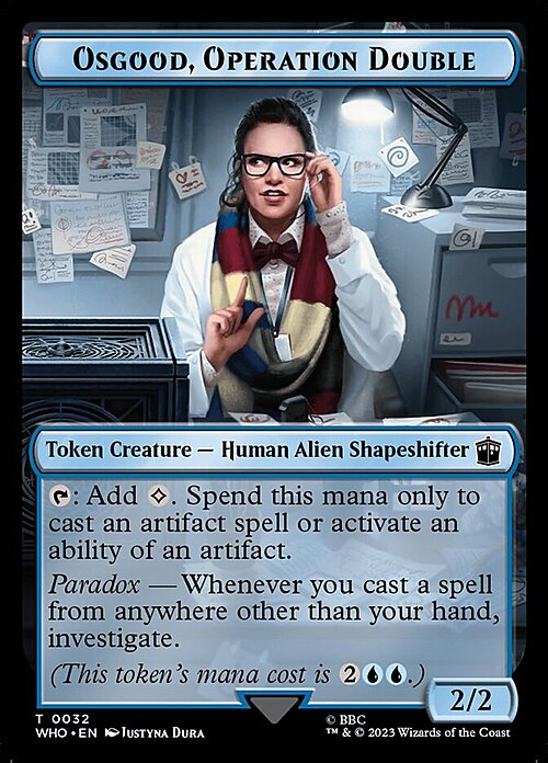 Warrior // Osgood, Operation Double Card Back