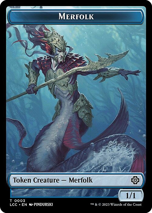 Merfolk // Frog Lizard Card Back