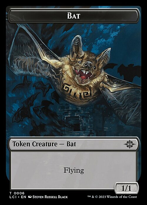 Bat // Treasure Card Back