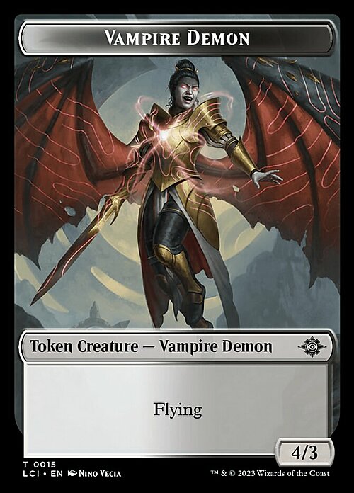 Vampire Demon // Map Card Back