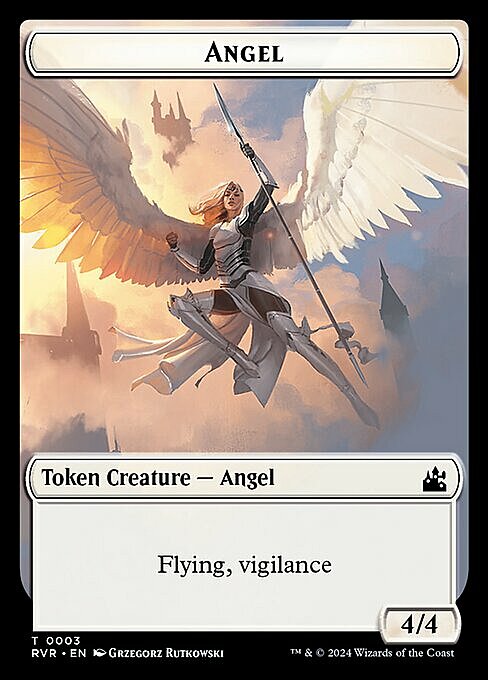 Angel // Elf Knight Card Back