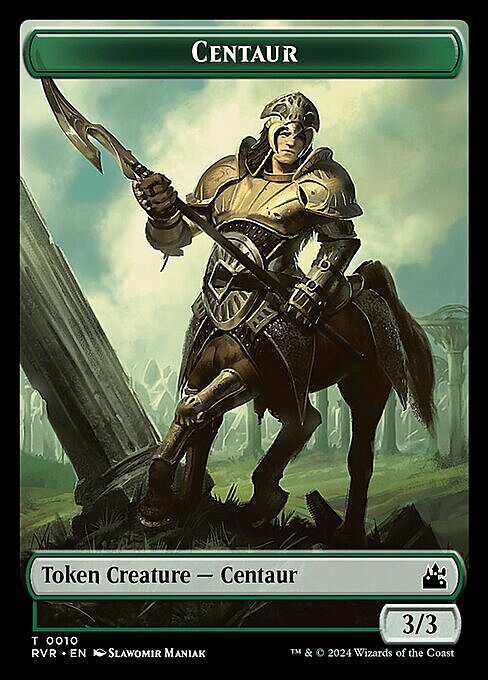 Elf Knight // Centaur Card Back