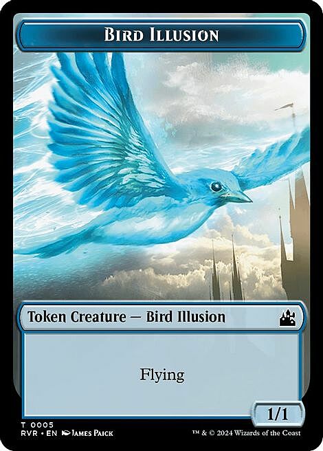 Saproling // Bird Illusion Card Back