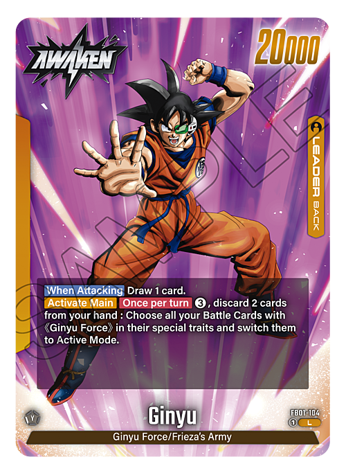 Ginyu // Ginyu Card Back