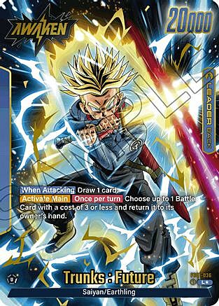 Trunks : Future Card Back