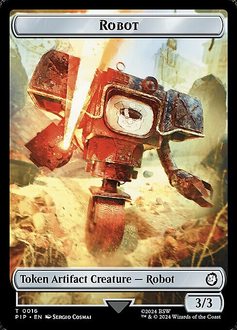 Robot // Junk Card Back