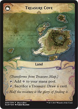 Treasure Map // Treasure Cove Card Back