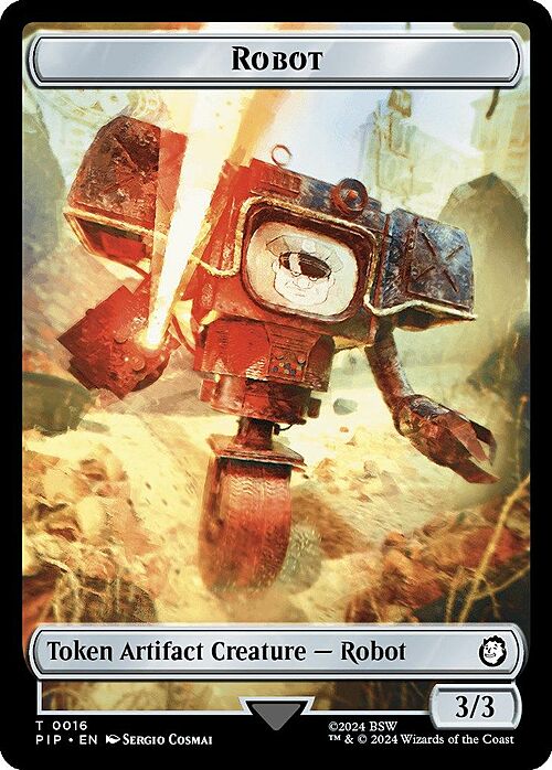 Energy Reserve // Robot Card Back