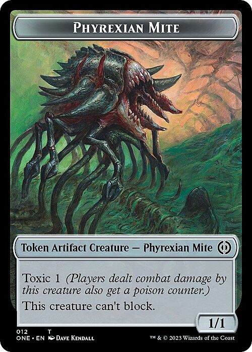 Cat // Phyrexian Mite Card Back