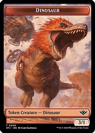 Dinosaur // Mercenary Card Back