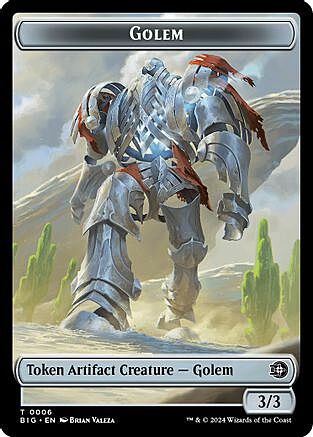 Golem // Mercenary Card Back