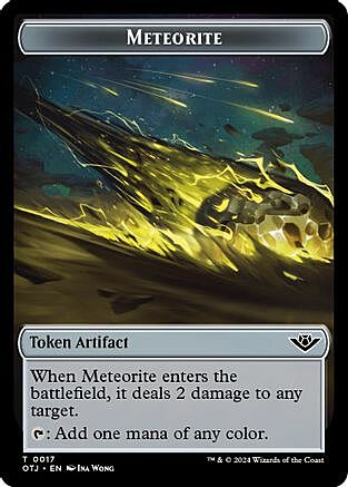 Meteorite // Treasure Card Back