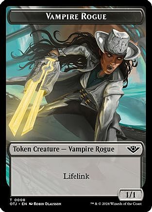 Vampire Rogue // Treasure Card Back