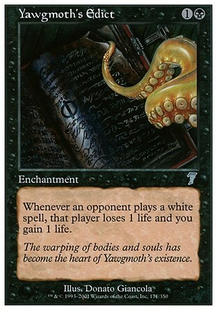 Yawgmoth's Edict Card Back