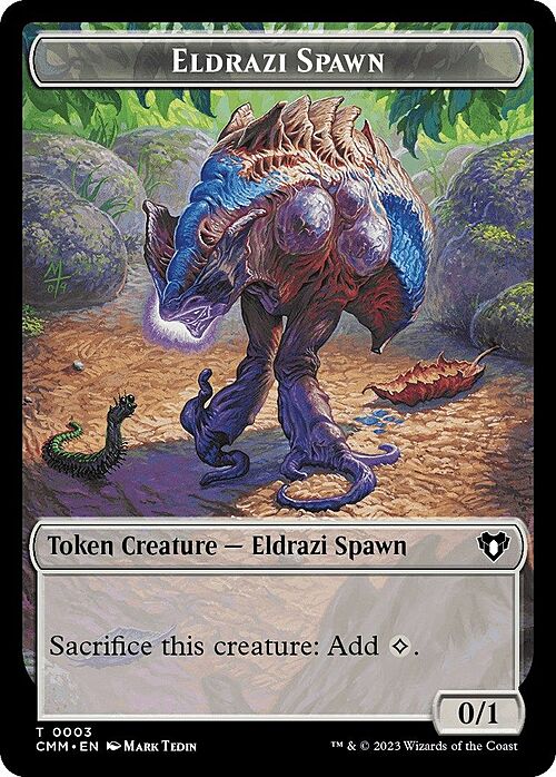 Cat // Eldrazi Spawn Card Back